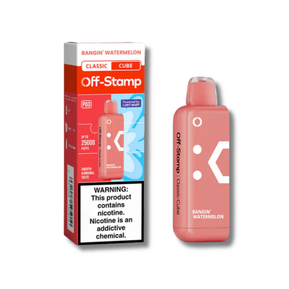 OFF-STAMP CLASSIC CUBE 25K Puffs 5PK Disposable POD